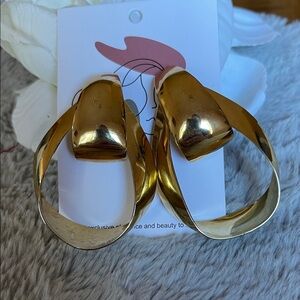 Gold Statement Earrings